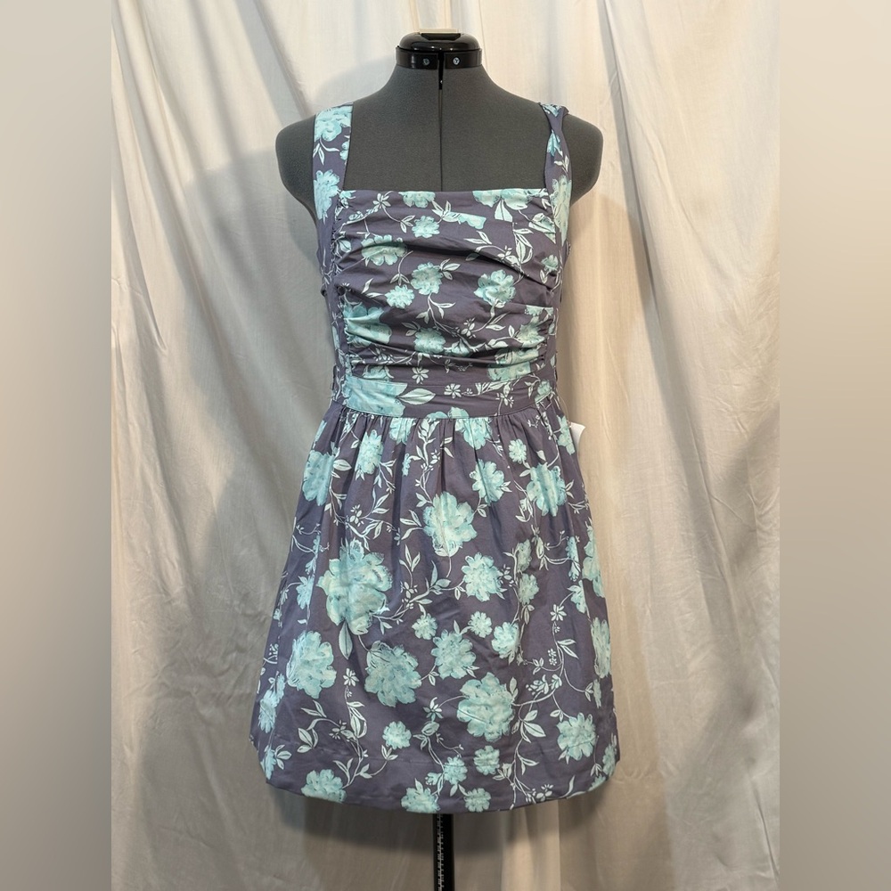 Free people Meet Me In Maui Sleeveless Minidress In Ocean Combo